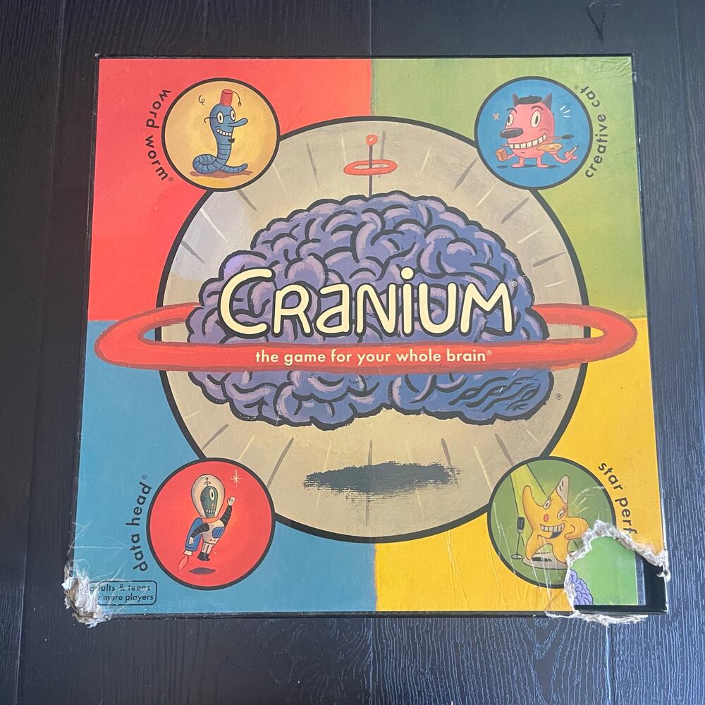 Cranium‎ Vintage Board Game Creative Activity Card Drawing Kids